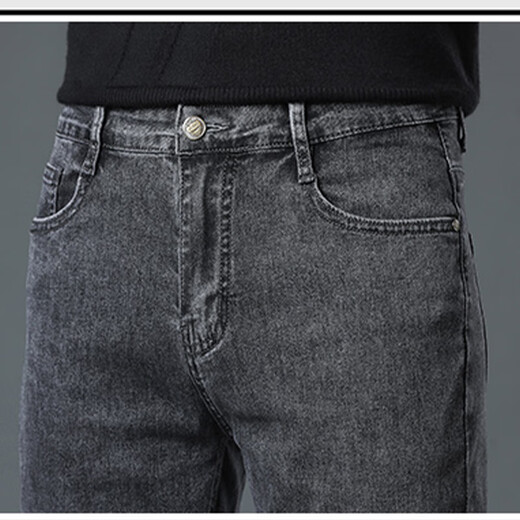 Woodpecker (TUCANO) jeans men's spring and autumn men's trousers casual wear men's trousers straight trend and versatile Ash 33