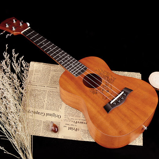 Classton Ukulele Beginners Students Female Boys 23-inch 26-inch Vane Uklili Children's Small Guitar 23-inch Classic Art + Accessories