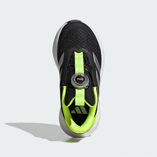 Adidas adidas Chaussures pour enfants 25 Spring Nouveau style pour hommes et femmes Classic Classic Rotary Button Sports and Leisure Chaussures JI1694 Black / Metallic Silver Gloss / Lemon jaune 36,5 Convient pour la longueur du pied 22,5 cm