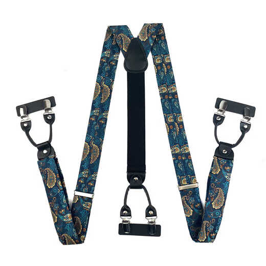 Bouettes de pantalons de chemise pour hommes pour pantalon âgé Strap élastique Clip de boucle de boucle à suspension Adult Scolate pour adultes