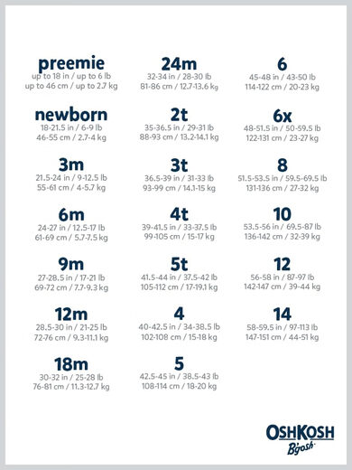 OshKosh B Gosh Boys Henley, Blue Gradient, 3T, Blue Gradient Blue Gradient 3T