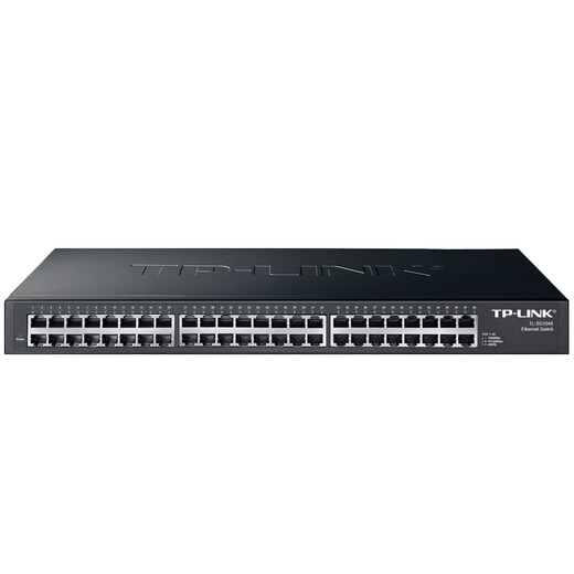 普联（TP-LINK）全千兆交换机端口镜像网络集线器HUB分流器交换器流量抓包 TL-SG1048 48口千兆傻瓜式