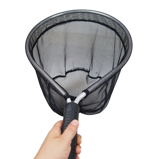 Chaosihui Weiwu Stream Fishing Net Portable Luya Raft Fishing Net Boat Fishing Net Fishing Gear Supplies Round Square Integrated Raft Fishing Net 30 Round (30*46cm)