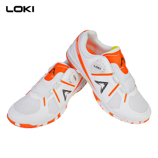 LOKI Thor Table Tennis Shoes Thor Arthur Table Tennis Shoes Thor Knob Table Tennis Shoes Arthur TSW5009/White Orange 44