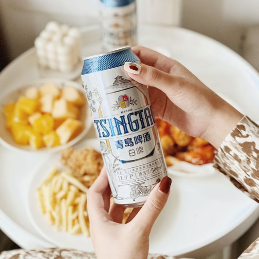 Tsingtao Beer Whole Wheat White Beer 11% 500ml*3