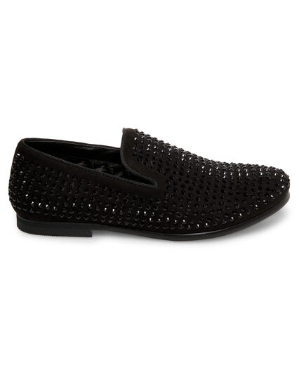 Steve Madden Boys' Shoes Caviar, Black, 1 Kids Black 1 Kids