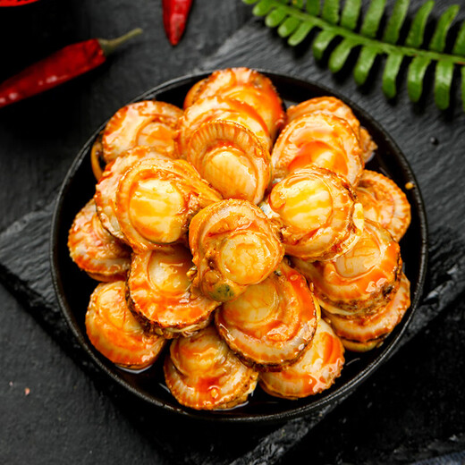 Canned Sea Hare, Scallops, Clam Meat, Seafood, Casual Food, Food and Drinks, Open Can, Instant Meal Replacement, Full Box 100g (Net Weight), Satisfying Spicy Scallops 1 can