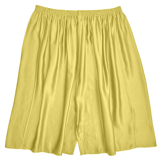 Pores Northon Silk Pantalon de pyjama en soie épais pour femmes Small Size Shorts de maison d'été confortables et respirants pour hommes Universal Five-Five Beach Yellow 14666 Double Crepe Jacquard 100-135 Jin [Jin est égal à 0,5 kg]