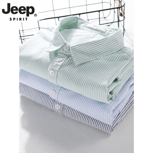Jeep Spirit haut de gamme à rayures à manches courtes à manches courtes japonaises