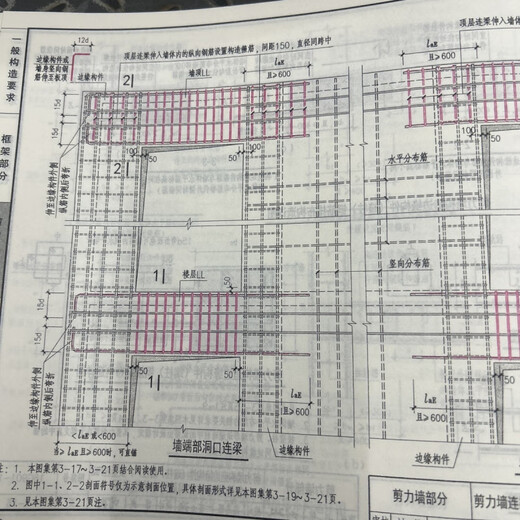 
[Jingqi Youshu][1049] 18G901 series picture album complete set of 3 books 18G901-1-2-3 Concrete structure construction reinforcement layout 18G full set of 3 books