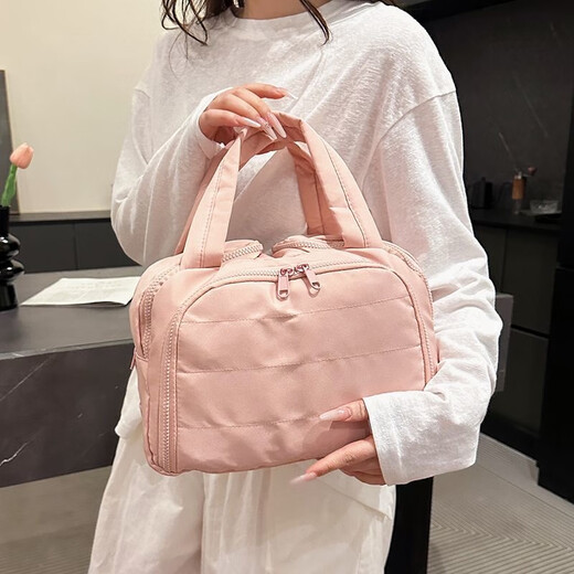 Banzheni cosmetic bag travel toiletry storage large capacity portable portable partition cosmetics small items men and women luggage bag