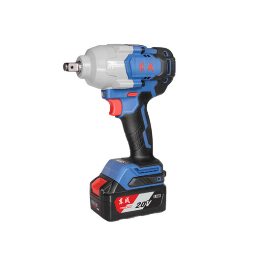 Llave eléctrica de Dongcheng, estanter de cañón de aire de reparación de automóviles de alta torca, llave de impacto de carga sin escobillas, DCPB698 DCPB698Z [metal desnudo] Cargador sin batería