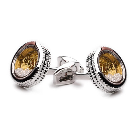 WILLIAM MILTON French-style flowing pearl cufflinks for men, romantic French cufflinks, light luxury fashion wedding gift gift box, flowing pearl cufflinks