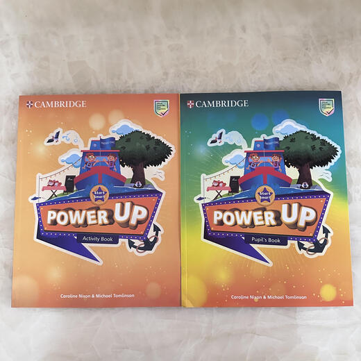 [Spot Delivery] Power -up -Lehrbuchvorbereitung 123456 Cambridge International Kinder Englisch Power Up Schüler Yle Cambridge Kinderprüfung Grundschule Englischschule Lehrbuch -Lesung Edition Vorbereitungsstufe [Lehrbuch + Arbeitsbuch]