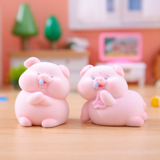 Affe Happy Cute Fruit Pig Trendy Toys Blind Boxes Spielzeug Puppen Jungen und Mädchen Kinder Desktop Oramente Figuren Geschenke für Freunde