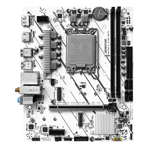 Jingyue H610m-D plus WiFi Motherboard DDR4 MEMORE ARGB Desktop Computer Gaming Motherboard Core 12100F/12400F/13400F H610/LGA 1700