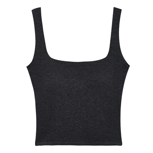 Modal mit Brustpolstern, sexy schlanker Passform, innerer Kleidung, kleine Hosenträgerweste für Frauen, Sommer -Sonnenschutzkleidung, großes U -Back -Top, schöner Rücken