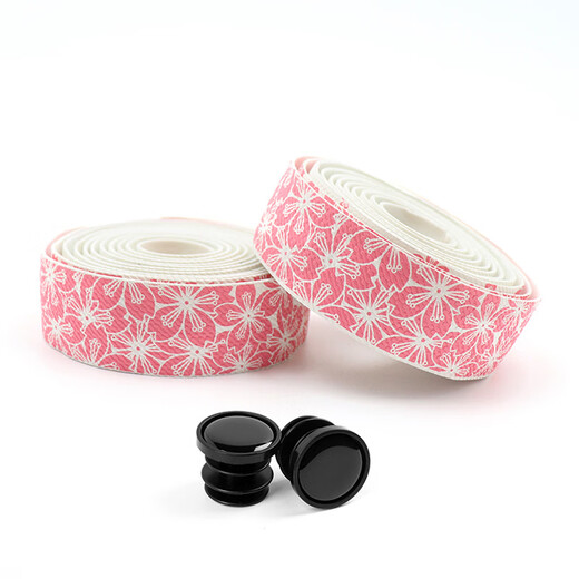 Guide de l'autoroute Qiyaobang Sakura avec bandage enveloppe rose Bandage antidérapant absorbant les chocs et à vélo de vélo