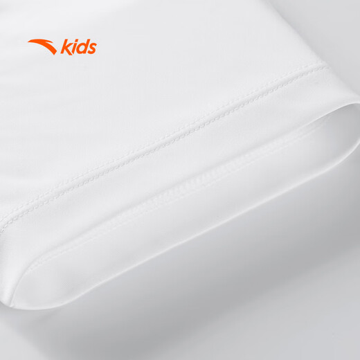 Anta Children's Boy Quick Dry с коротким рукавом 2025 Летняя ледяная футболка с короткой тканей спортивной детской одежды A72527105