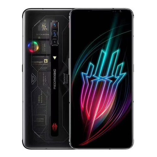 中兴（ZTE）6/ 6pro/6spro 5G游戏手机高通骁龙888 165hz刷新率 红魔6拆封赛博霓虹 12128