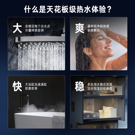 Rinnai Jingtonton 20L household large-liter gas water heater large-volume constant-temperature water heater national subsidy 15% 20GD35 (JSQ40-GD35)