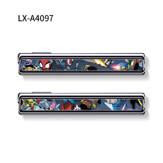 Hezhi is suitable for Huawei PuraX mobile phone hinge film hwePurax collector's version side frame central shaft protection film pocket2 matte color change 3M sticker novaflip folding screen protection [LX-A3291] Two-piece hinge central shaft film 3M casting Huawei Pura X