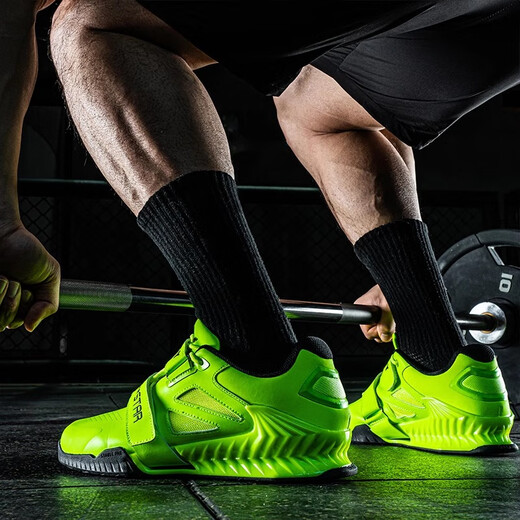 Laura Star LS1035 Energy Second Generation Squat Shoes Professional Fitness Powerlifting Deadlift Indoor Comprehensive Training Black 42