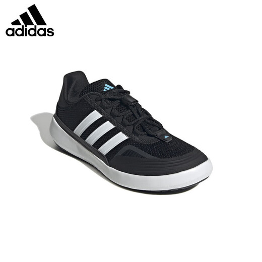 阿迪达斯 （adidas）阿迪达斯男鞋女鞋涉水鞋轻便透气运动鞋 JH9756/一号黑/白/ 40
