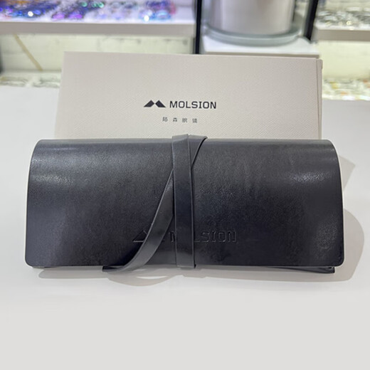 Mosen Glasses Box Anti-Squeezing и износостойкие замшевые портативные очки жесткие кожаные солнцезащитные очки