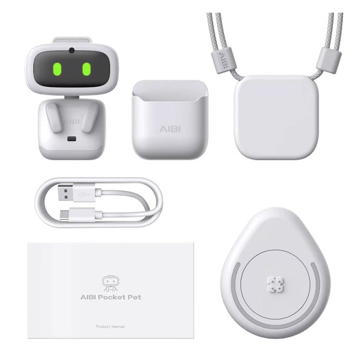 
Yanqi All Things AIBI intelligent robot Chinese-English dialogue cute toys that can be connected to electronic pet desktop companion robot standard version [SF Express]