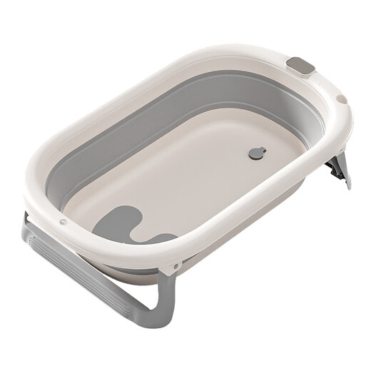 
Accor baby bathtub children's bathtub large-sized baby foldable, sit and lying bath rack washbasin set meal