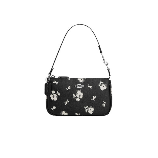 Coach (Coach) Frauen Mahjong-Tasche Nolita Serie Modetasche ABERARM Handgelenk Bag Black-Print CP476 SVA47