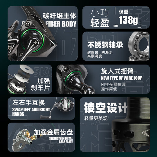 
Hasda Cuiying Micro-Object 800 Spinning Wheel Carbon Fiber Micro-Object Spinning Wheel [Screw-in Swing Arm]