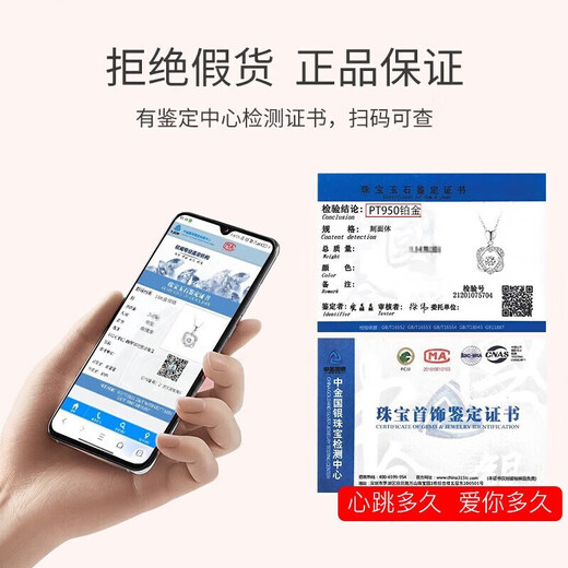 VCIXYOUPT950 Platinum Necklace Beating Heart Women's Heart Whispering Wish Fashion Accessories for Girlfriends and Wife Memorial Gifts Platinum Heart Whispering Wish Necklace