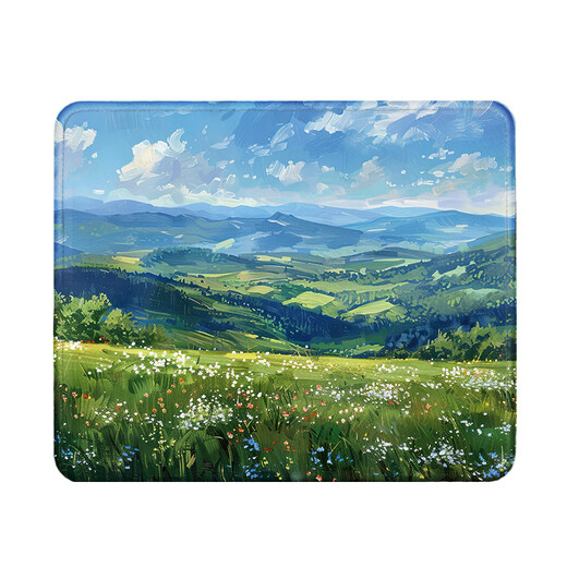Xingzeji Mouse pad Small anime game 2D cartoon girl thickened lock edge keyboard pad customized computer desk pad GE653 210x260mm thickness 3mm lock edge
