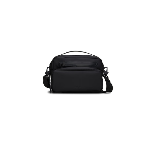 
Rains one-shoulder crossbody bag men and women sports bag cycling shoulder bag waist bag CargoBoxBag/14110 black one size