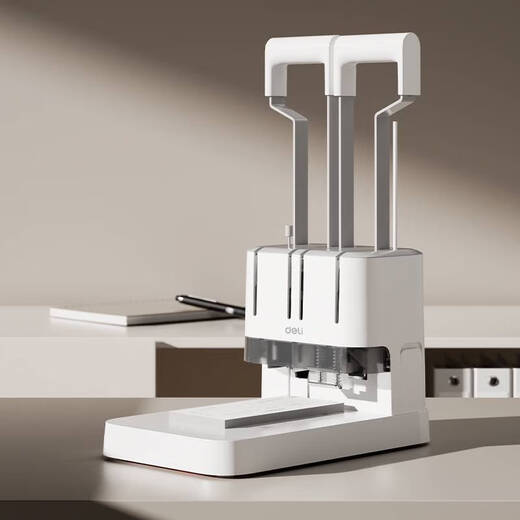 
DELIDELI 3888 voucher binding machine GB341 financial binding opportunity calculation voucher special file bill 3881 convenient model丨 labor-saving handle simple replacement
