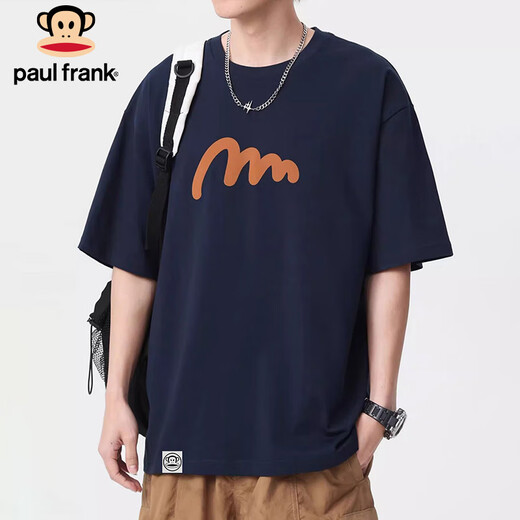 Big Mund Affe Kurzärmel Herren Sommer Lose Baumwolle T-Shirt Herren trendige Marke Casual halbärmelige T-Shirt Top Herrenkleidung Chinesisches Valentinstagsgeschenk