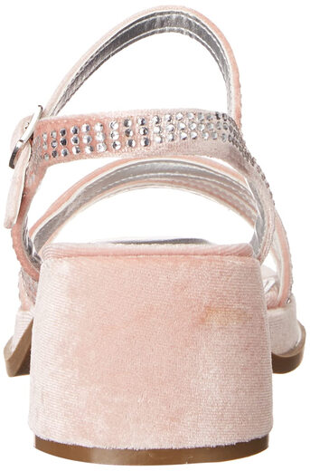 STEVE MADDEN Girls Dreem Sandals Blush 4 Big Kid