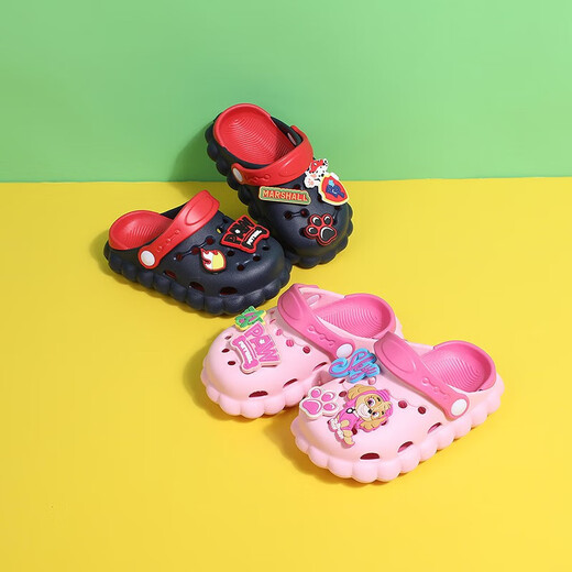 Wangwang Team Kinderschuhen Summer Jungen und Mädchen Babylochschuhe Innen-Schlupf-Rutsch weicher Einzelkind Baotou Sandalen PW-3101 Meter Weiß AQI 16 innere Länge 16 cm