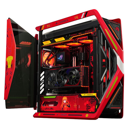 ASUS Genesis ROG family bucket R9 9950X3D RTX5090 Night God assembly computer AMD new AI learning game console Asuka trendy brand DIY custom assembly machine 2 R9 9950X3D+RTX5070