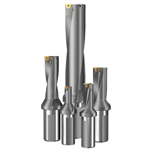 
XMSJ U drilling rod violently drilling CNC lathe u drilling shank drilling deep hole flat bottom sp water spray lengthening fast drilling wc D9195mm 2 times