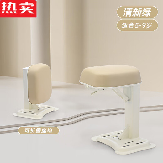 针娘德国进口品质电动车儿童座椅前置雅迪爱玛电瓶车踏板小孩宝宝通用 719米色【可折叠-可调节】单座