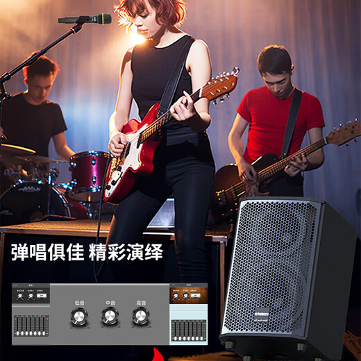 Malata Audio's popular 9788A/9790 square dance speaker professional outdoor performance high-power trolley speaker Internet celebrity live broadcast k singer speaker with sound card all-in-one machine 9790 standard + CQA3318 microphone