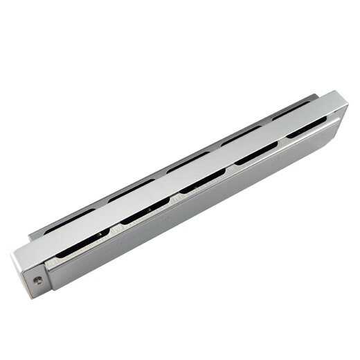 Tongbao REST SYMS STUDIENT MODIFIZIERTE METALL ZEHREN 24-LOCHE POLYPHONIC MARHONICA 6624 Anfänger mit Standard Silber Zither