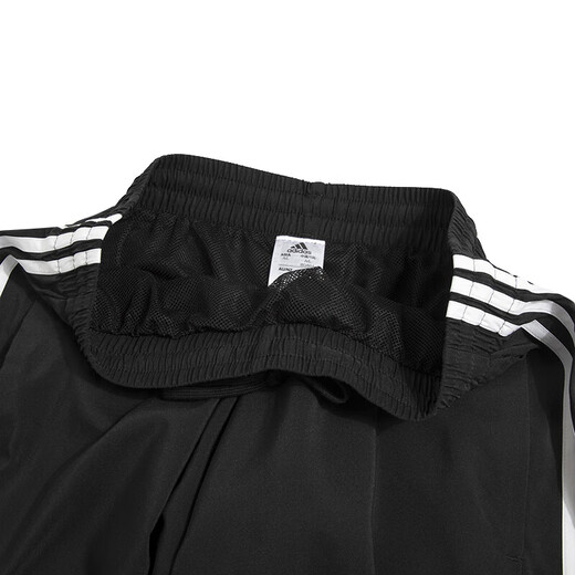 阿迪达斯（adidas）男子五分裤夏季新款轻运动裤健身跑步裤子速干舒适运动短裤男裤 IC1484黑色/透气轻薄 2XL