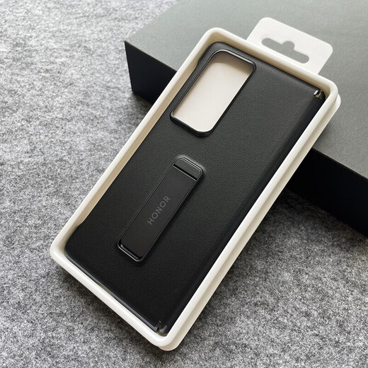 Honor (HONOR) suitable for original Honor magicvs2 mobile phone case stand protective case folding screen vs2 smart flip cover black-single back shell stand model Honor magicVs2