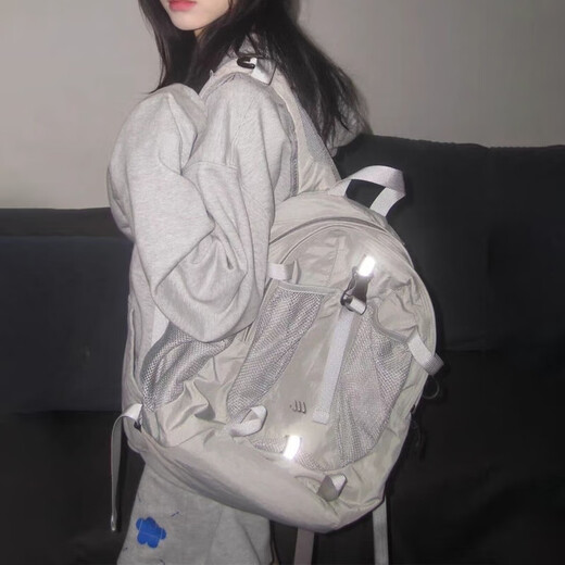 Sac de voyage bonal sac à dos alpinal de loisirs sac de voyage sport sac de voyage extérieur sac à dos léger sac de gym de sac de gym léger sac à dos sportif léger [gris]