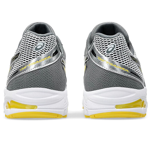 ASICS (ASICS) Rétro Chaussures de course absorbant les chocs pour hommes et femmes 25 Nouvel Gel-DS Trainer 14 Mesh Chaussures de sport ultra-légères respirantes Grey Yellow / 1203A607-101 36