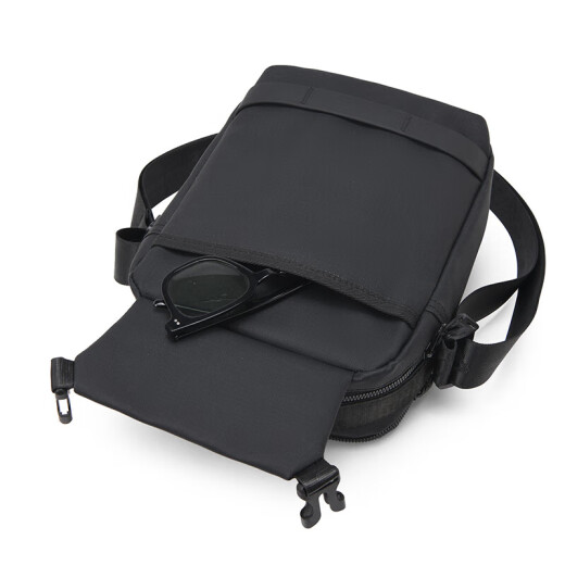 Hochwertige Herrenbeutel Umhängetasche Casual Crossbody Tasche Herrenbeutel Trendy Männer vertikaler Umhängetasche Crossbody Bag 991 Schwarz